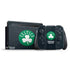 NBA Boston Celtics Black Secondary Logo Nintendo Skins